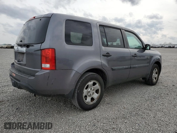 2015 Honda Pilot LX with VIN 5FNYF3H21FB034824, listed as a Copart auction lot 51657025 with 212,803 mi miles and Salvage Title. Bid and sale history available at carsss.com. Image 3.