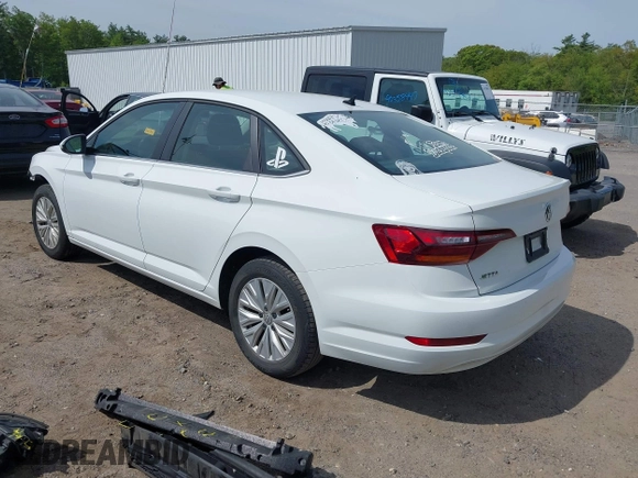 2019 Volkswagen Jetta S z VIN 3VWC57BU7KM243356, wystawiony jako IAAI lot #42334838 z przebiegiem 48 343 mil mil oraz . Historia ofert i sprzedaży dostępna na DreamBid. Obrazek 3.