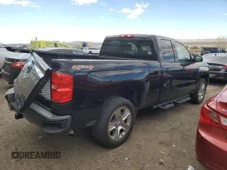 2017 Chevrolet Silverado 1500 Custom with VIN 1GCVKPEC4HZ286101, listed as a Copart auction lot 48400425 with 43,874 mi miles and Salvage Title. Bid and sale history available at DreamBid. Image 3.