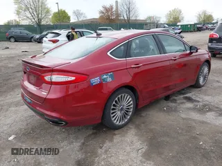 2013 Ford Fusion Titanium with VIN 3FA6P0K99DR174095, listed as a IAAI auction lot 42037806 with 81,514 mi miles. Bid and sale history available at carsss.com. Image 4.