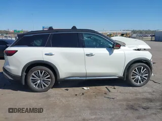 2024 Infiniti QX60 Autograph with VIN 5N1DL1HU1RC346328, listed as a IAAI auction lot 41845722 with 13,137 mi miles and . Bid and sale history available at DreamBid. Image 14.