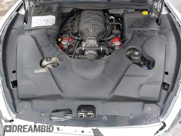2013 Maserati GranTurismo Sport with VIN ZAM45VLA8D0072490, listed as a IAAI auction lot 42438872 with 84,214 mi miles and . Bid and sale history available at DreamBid. Image 10.