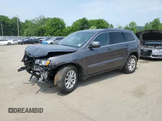 2021 Jeep Grand Cherokee Laredo X with VIN 1C4RJFAG1MC655209, listed as a Copart auction lot 60692795 with 55,512 mi miles and Salvage title. Bid and sale history available at DreamBid. Image 1.