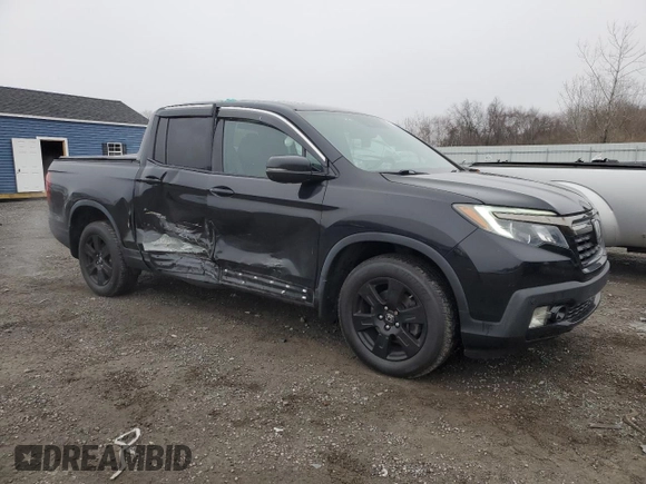 2017 Honda Ridgeline Black Edition with VIN 5FPYK3F89HB503168, listed as a Copart auction lot 82565344 with 130,108 mi miles and Salvage title. Bid and sale history available at DreamBid. Image 4.
