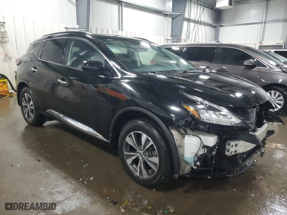 2020 Nissan Murano SV with VIN 5N1AZ2BS4LN118799, listed as a Copart auction lot 45960115 with 60,981 mi miles and Salvage Title. Bid and sale history available at carsss.com. Image 4.