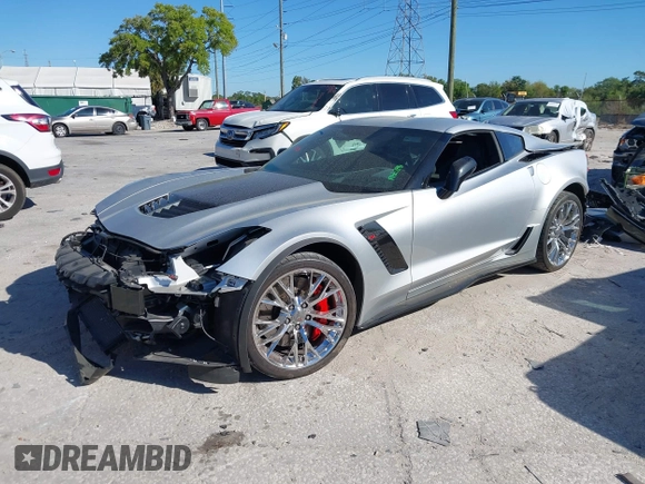 2016 Chevrolet Corvette Z06 2LZ with VIN 1G1YS2D63G5601917, listed as a IAAI auction lot 41829874 with 17,305 mi miles. Bid and sale history available at carsss.com. Image 19.