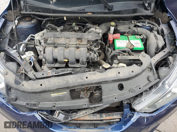2017 Nissan Sentra S with VIN 3N1AB7APXHY328727, listed as a Copart auction lot 60893635 with 69,822 mi miles and Salvage title. Bid and sale history available at DreamBid. Image 11.