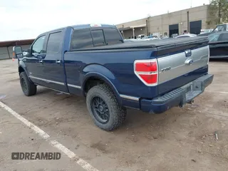 2014 Ford F-150 XL with VIN 1FTFW1ET7EFA52599, listed as a IAAI auction lot 41848890 with 154,353 mi miles. Bid and sale history available at carsss.com. Image 3.