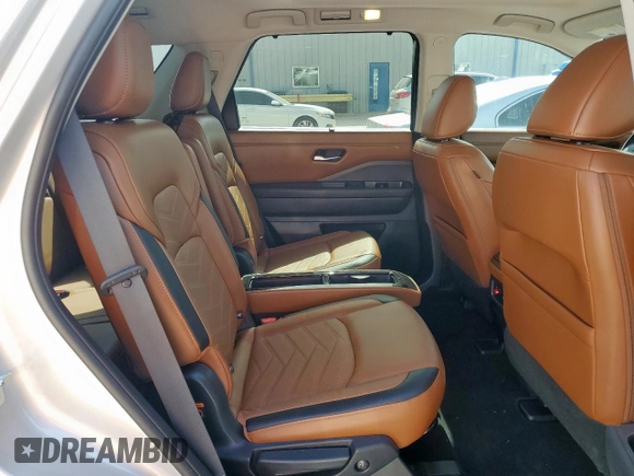 2023 Nissan Pathfinder Platinum z VIN 5N1DR3DH9PC208004, wystawiony jako Copart lot #56542225 z przebiegiem 31 444 mil mil oraz Szkoda całkowita • Salvage title. Historia ofert i sprzedaży dostępna na DreamBid. Obrazek 11.
