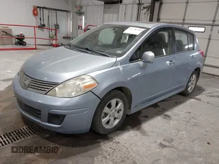 2009 Nissan Versa 1.8 SL with VIN 3N1BC13E29L392172, listed as a IAAI auction lot 41728520 with 170,832 mi miles. Bid and sale history available at carsss.com. Image 2.