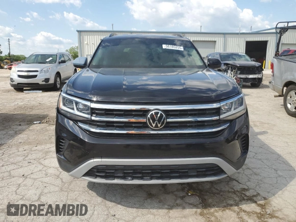 2021 Volkswagen Atlas S z VIN 1V2GP2CA7MC506793, wystawiony jako Copart lot #56185255 z przebiegiem 142 427 mil mil oraz Czysty tytuł • Clean title. Historia ofert i sprzedaży dostępna na DreamBid. Obrazek 5.