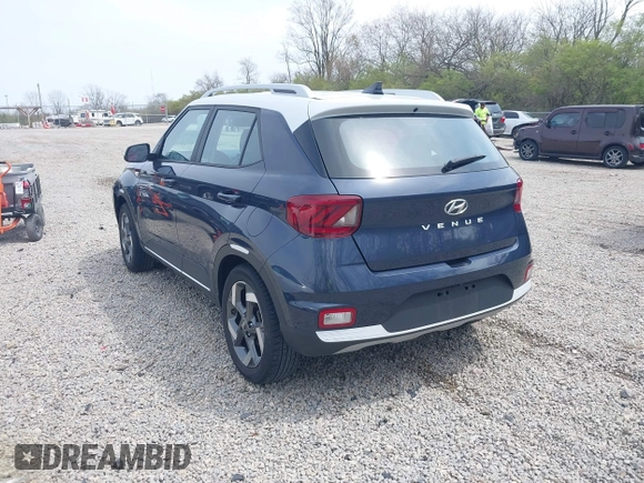 2021 Hyundai Venue SEL with VIN KMHRC8A32MU096200, listed as a IAAI auction lot 42070254 with 6,374 mi miles and . Bid and sale history available at carsss.com. Image 3.