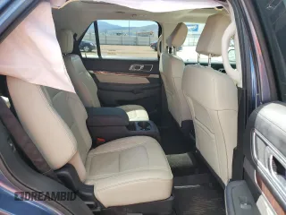 2018 Ford Explorer Platinum with VIN 1FM5K8HT8JGB08741, listed as a Copart auction lot 57678785 with 81,335 mi miles and Salvage title. Bid and sale history available at DreamBid. Image 10.