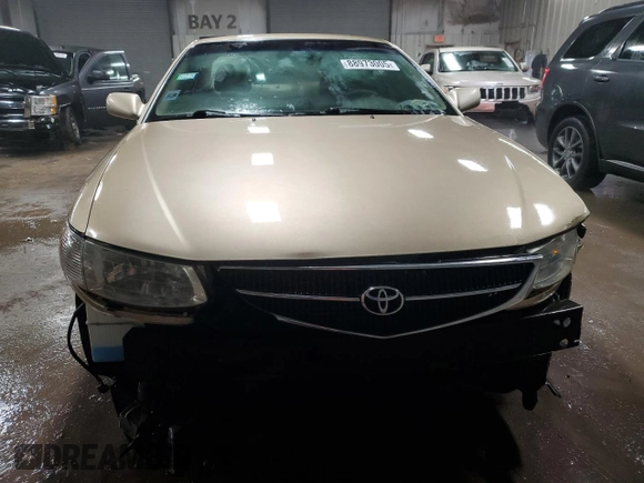 2001 Toyota Solara SE with VIN 2T1CF28PX1C520500, listed as a Copart auction lot 88973005 with 120,909 mi miles and Salvage Title. Bid and sale history available at carsss.com. Image 5.