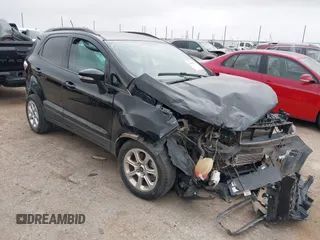 2020 Ford EcoSport SE z VIN MAJ3S2GE0LC337393, wystawiony jako IAAI lot #42109964 z przebiegiem 60 576 mil mil oraz . Historia ofert i sprzedaży dostępna na DreamBid. Obrazek 1.