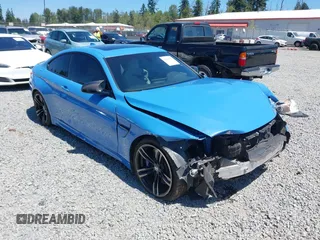 2016 BMW M4 with VIN WBS3R9C56GK336919, listed as a IAAI auction lot 42623587 with 57,302 mi miles and . Bid and sale history available at DreamBid. Image 1.