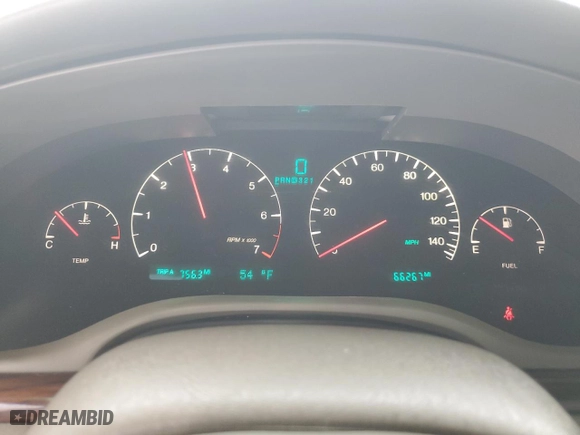 2003 Cadillac Seville Luxury SLS with VIN 1G6KS54Y93U225968, listed as a Copart auction lot 41987105 with 66,267 mi miles and Salvage Title. Bid and sale history available at carsss.com. Image 9.