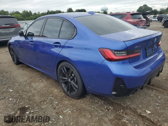 2024 BMW 3 Series 330i xDrive with VIN 3MW89FF07R8D89688, listed as a Copart auction lot 69368824 with 0 mi miles and Salvage Title. Bid and sale history available at carsss.com. Image 2.