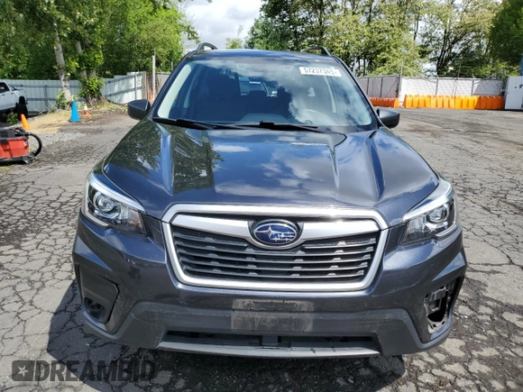 2019 Subaru Forester with VIN JF2SKACC7KH463306, listed as a Copart auction lot 57237345 with 21,680 mi miles and Salvage title. Bid and sale history available at DreamBid. Image 5.