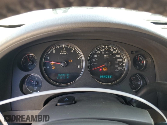 2007 GMC Yukon XL SLT with VIN 1GKFC16097J305052, listed as a Copart auction lot 45855725 with 211,610 mi miles and Salvage Title. Bid and sale history available at carsss.com. Image 9.