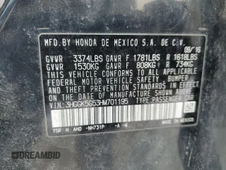 2017 Honda Fit LX with VIN 3HGGK5G53HM701195, listed as a Copart auction lot 44344495 with 79,752 mi miles and Salvage Title. Bid and sale history available at DreamBid. Image 13.