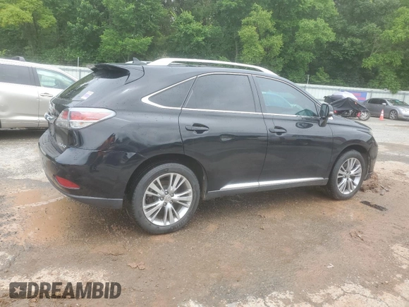 2013 Lexus RX 350 with VIN 2T2ZK1BA0DC097138, listed as a Copart auction lot 58583605 with 98,302 mi miles and Salvage title. Bid and sale history available at DreamBid. Image 3.