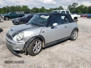 2008 MINI Convertible S with VIN WMWRH33508TU81576, listed as a Copart auction lot 60684675 with 145,344 mi miles and Salvage title. Bid and sale history available at DreamBid. Image 1.