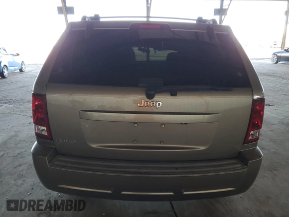 2006 Jeep Grand Cherokee Laredo with VIN 1J4GS48K16C143188, listed as a Copart auction lot 49917765 with 144,177 mi miles and Salvage Title. Bid and sale history available at carsss.com. Image 6.