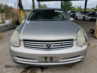 2004 Infiniti G35 w/Leather with VIN JNKCV51E64M614618, listed as a Copart auction lot 65929664 with 340,639 mi miles and Salvage Title. Bid and sale history available at DreamBid. Image 5.