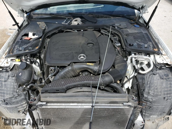 2020 Mercedes-Benz C 300 z VIN W1KWJ8DB3LG035117, wystawiony jako Copart lot #54713884 z przebiegiem 42 156 mil mil oraz Szkoda całkowita • Salvage title. Historia ofert i sprzedaży dostępna na DreamBid. Obrazek 11.
