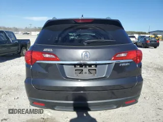 2015 Acura RDX Tech Pkg with VIN 5J8TB3H56FL016124, listed as a Copart auction lot 47039535 with 128,336 mi miles and Salvage Title. Bid and sale history available at carsss.com. Image 6.