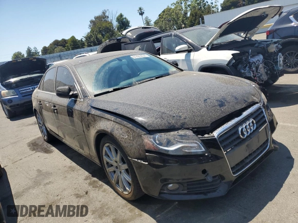 2010 Audi A4 2.0T Premium Plus with VIN WAUEFAFL0AN035599, listed as a Copart auction lot 61423034 with 129,241 mi miles and Salvage Title. Bid and sale history available at carsss.com. Image 4.