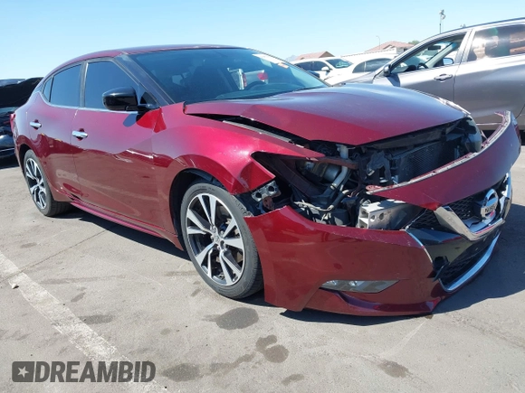 2016 Nissan Maxima SL with VIN 1N4AA6AP0GC426365, listed as a IAAI auction lot 42054030 with 165,557 mi miles and . Bid and sale history available at DreamBid. Image 1.