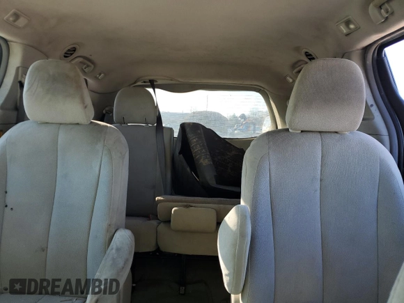 2013 Toyota Sienna L with VIN 5TDZK3DC7DS289422, listed as a Copart auction lot 87951105 with 183,949 mi miles and Salvage Title. Bid and sale history available at carsss.com. Image 10.