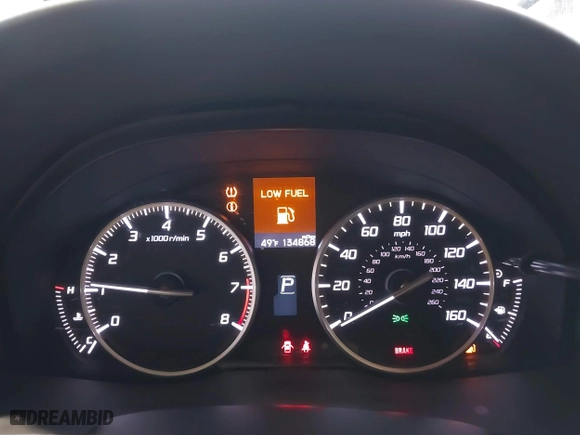2015 Acura RDX Tech Pkg with VIN 5J8TB4H50FL029070, listed as a IAAI auction lot 41555857 with 134,868 mi miles. Bid and sale history available at carsss.com. Image 7.