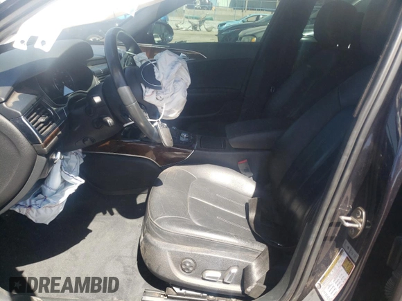 2018 Audi A6 Premium Plus with VIN WAUD8AFC8JN101256, listed as a Copart auction lot 56673244 with 0 mi miles and Salvage Title. Bid and sale history available at carsss.com. Image 7.