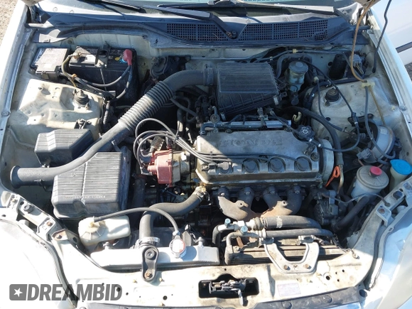 2000 Honda Civic LX with VIN 2HGEJ6673YH502410, listed as a IAAI auction lot 41992745 with 173,958 mi miles. Bid and sale history available at carsss.com. Image 10.