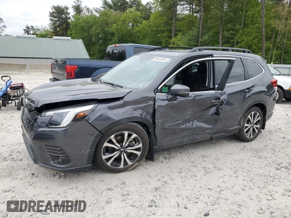 2022 Subaru Forester Limited с VIN JF2SKAPC9NH464262, выставлен на аукционе Copart как лот 58025295 с пробегом 6 807 миль миль и Списание • Salvage title. История ставок и продаж доступна на DreamBid. Изображение 1.