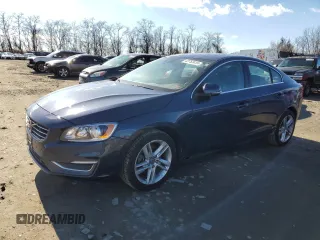 2015 Volvo S60 T5 Drive-E Premier Plus with VIN YV140MFC2F1307323, listed as a Copart auction lot 42753415 with 89,618 mi miles and Salvage Title. Bid and sale history available at carsss.com. Image 1.