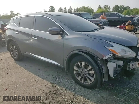 2017 Nissan Murano SL z VIN 5N1AZ2MH5HN181564, wystawiony jako Copart lot #59468625 z przebiegiem 134 790 mil mil oraz Szkoda całkowita • Salvage title. Historia ofert i sprzedaży dostępna na DreamBid. Obrazek 15.