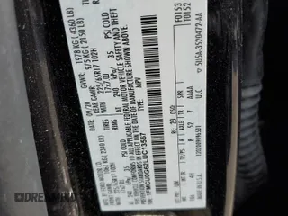 2020 Ford Escape SE z VIN 1FMCU0G62LUC13567, wystawiony jako Copart lot #59603295 z przebiegiem 116 464 mil mil oraz Szkoda całkowita • Salvage title. Historia ofert i sprzedaży dostępna na DreamBid. Obrazek 13.