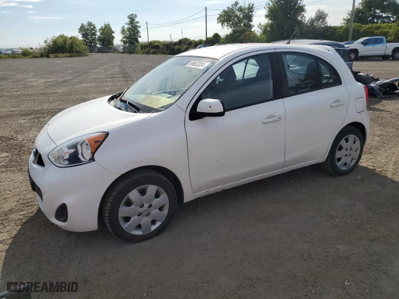 2017 Nissan Micra S with VIN 3N1CK3CP6HL267114, listed as a Copart auction lot 69652324 with NaN miles and Salvage Title. Bid and sale history available at carsss.com. Image 1.