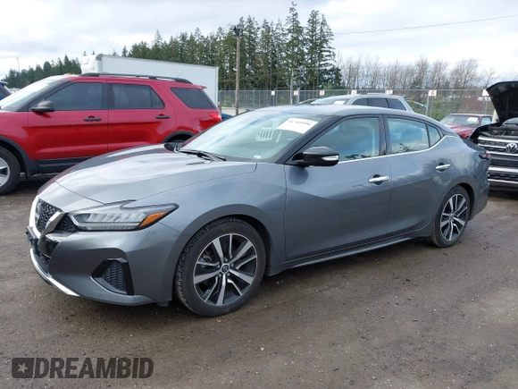 2023 Nissan Maxima SV with VIN 1N4AA6CV4PC512497, listed as a IAAI auction lot 41760990 with 32,400 mi miles and . Bid and sale history available at DreamBid. Image 22.