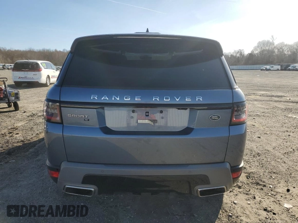 2022 Land Rover Range Rover Sport SE with VIN SALWG2SU3NA797310, listed as a Copart auction lot 48896465 with 113,805 mi miles and Clean Title. Bid and sale history available at carsss.com. Image 6.