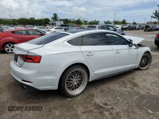 2018 Audi A5 Sportback Prestige with VIN WAUFNCF54JA010068, listed as a Copart auction lot 63569683 with 89,505 mi miles. Bid and sale history available at carsss.com. Image 3.