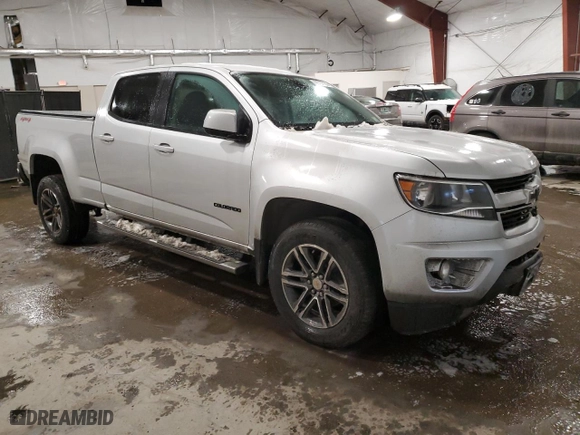 2020 Chevrolet Colorado 4WD Work Truck with VIN 1GCGTBEN5L1107601, listed as a Copart auction lot 88731155 with 24,869 mi miles and Salvage Title. Bid and sale history available at carsss.com. Image 4.