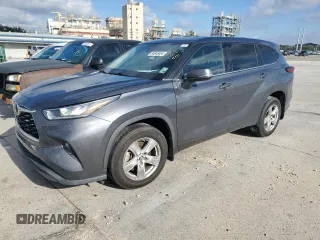 2020 Toyota Highlander LE with VIN 5TDZZRAH2LS017857, listed as a Copart auction lot 80642104 with Not provided miles and Clean title. Bid and sale history available at DreamBid. Image 1.