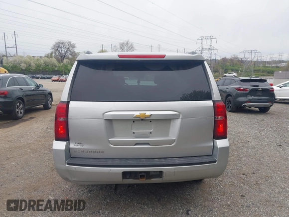 2017 Chevrolet Suburban LT with VIN 1GNSKHKC3HR191078, listed as a IAAI auction lot 41998257 with 165,238 mi miles. Bid and sale history available at carsss.com. Image 16.