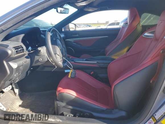 2015 Lexus RC F F z VIN JTHHP5BC0F5004370, wystawiony jako Copart lot #46636345 z przebiegiem 57 055 mil mil oraz Szkoda całkowita • Salvage title. Historia ofert i sprzedaży dostępna na DreamBid. Obrazek 7.