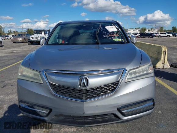 2016 Acura MDX w/Tech with VIN 5FRYD3H46GB004113, listed as a IAAI auction lot 41671704 with 141,476 mi miles. Bid and sale history available at carsss.com. Image 12.